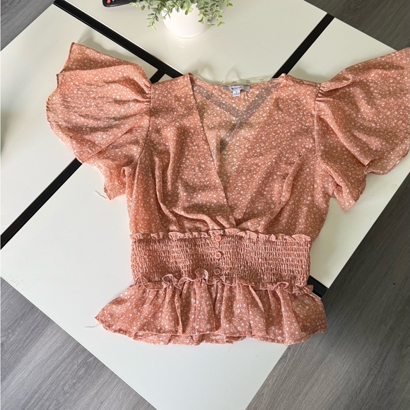 Blashe Women's Brown Blouse - Picture 2 of 7